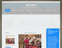 Tablet Screenshot of kesan.asia